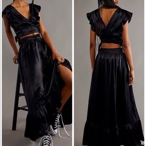 Free People Pretty Dayz Silky Set